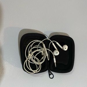 Apple EARBUDS, for you blackberry YouTube scrolling :)